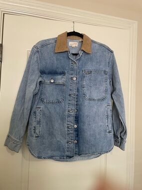 Universal Thread Oversized Jean Jacket Corduroy XS